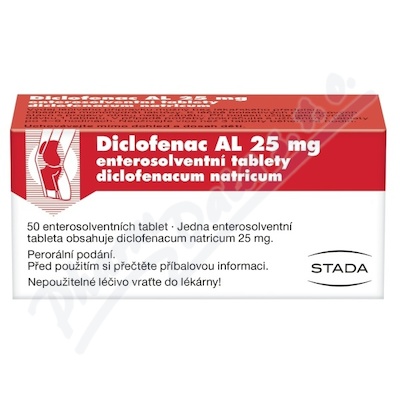 Diclofenac AL 25mg tbl.ent.50  25MG TBL ENT 50