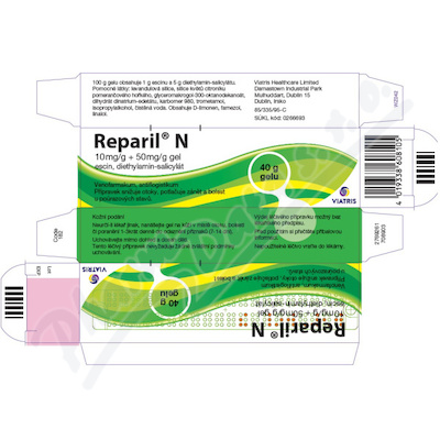 Reparil N 10mg/g+50mg/g gel 40g I  10MG/G+50MG/G GEL 40G I