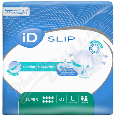 iD Slip Large Super N9 5630375150 15ks  KALHOTKY ABSORPČNÍ LEPÍCÍ, BOKY 115-155CM,4 100ML,15KS