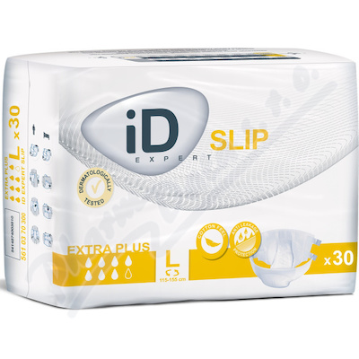 iD Slip Large Extra Plus CEE N8 5610370300 30ks  KALHOTKY ABSORPČNÍ LEPÍCÍ, BOKY 115-155CM,2 950ML,PRODYŠNÉ,30KS