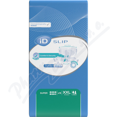 iD Slip Bariatric XXL Super N9 5630575150 15ks  KALHOTKY ABSORPČNÍ LEPÍCÍ, BOKY AŽ DO 210CM,3 258 ML,PRODYŠNÉ,15KS