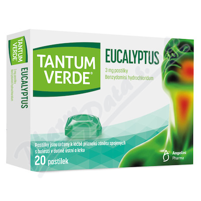 Tantum Verde Eucalyptus 3mg pas.20  3MG PAS 20