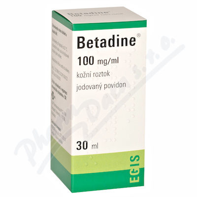 Betadine 100mg/ml drm.sol.1x30ml  100MG/ML DRM SOL 1X30ML