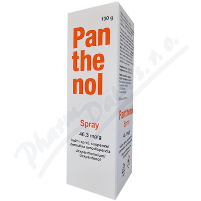 Panthenol Spray 46.3mg/g drm.spr.sus.130g  46,3MG/G DRM SPR SUS 130G