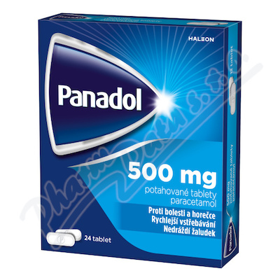 Panadol 500mg tbl.flm.24 III  500MG TBL FLM 24 III