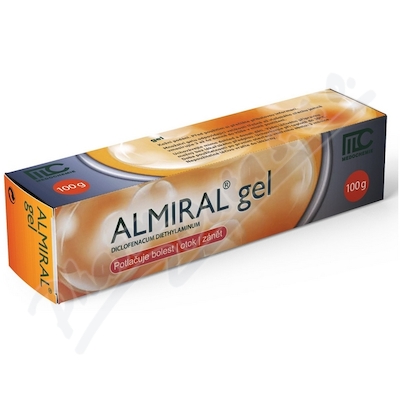 Almiral gel 1x100g  10MG/G GEL 100G