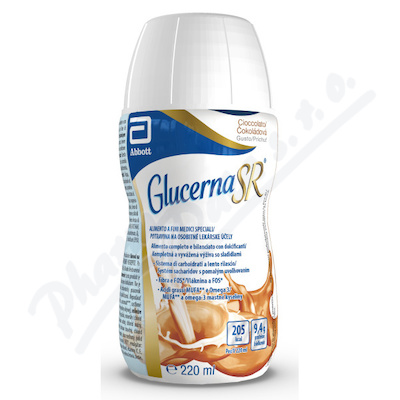 Glucerna SR čokoládová příchuť por.sol.1x220ml  POR SOL 1X220ML