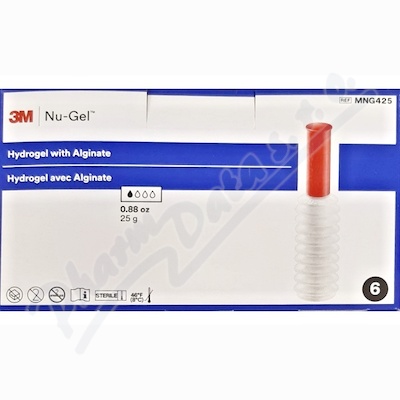 Nu-Gel 3M hydrogelový obvaz s alginátem 6ks  25G, 6 KS V BALENÍ