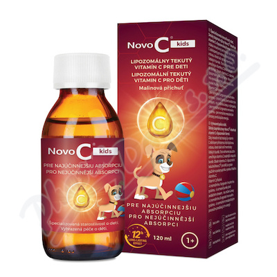 Novo C Kids lipozomální tekutý vit.C 120ml 1r+