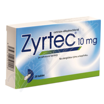 Zyrtec 10mg tbl.flm.20  10MG TBL FLM 20