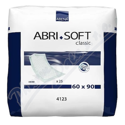 Inkont.podložky Abri Soft Classic 60x90cm 25ks  PODLOŽKY ABSORPČNÍ, 60X90CM, 2100ML, 25KS