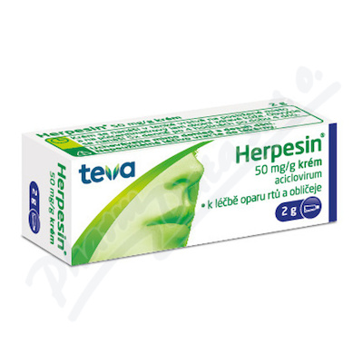 Herpesin 50mg/g crm.2g  50MG/G CRM 2G