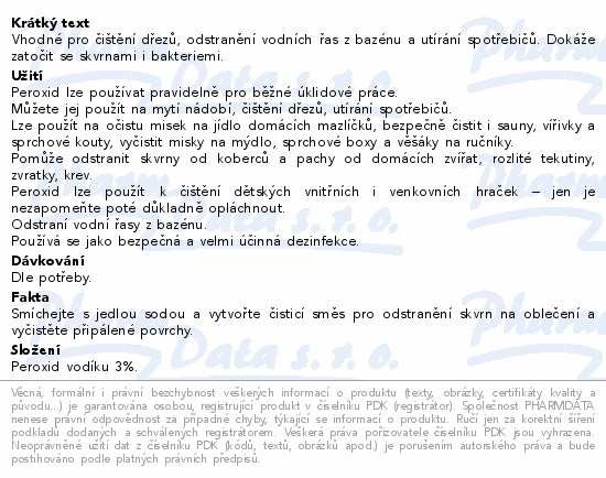 Vhodné pro čištění dřezů, odstranění vodních řas z bazénu a utírání spotřebičů. Dokáže zatočit se skvrnami i bakteriemi.