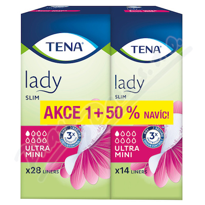 TENA Lady Ultra Mini Liners 28 pcs